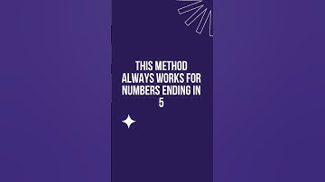 Square Any Number Ending with 5 in Seconds | Math Trick for SSC, RRB, Bank
