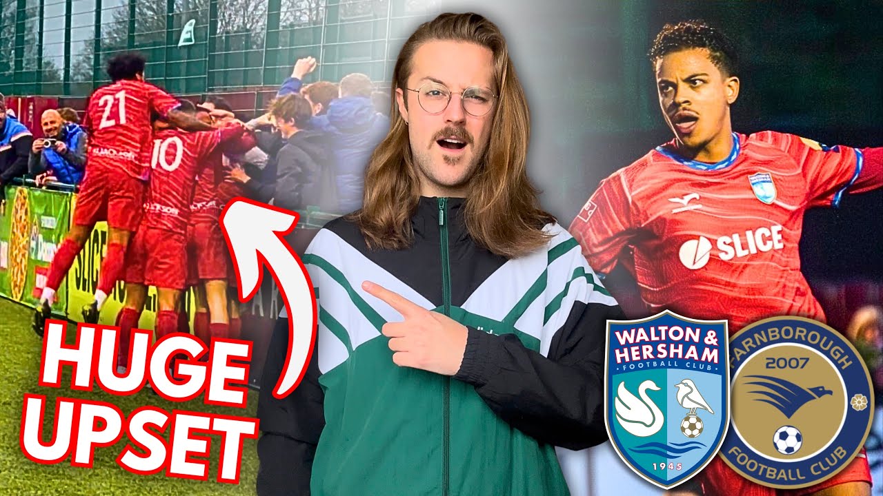 Уолтон и Хершам одержали победу над Фарнборо и вышли в третий раунд Кубка Футбольной ассоциации!