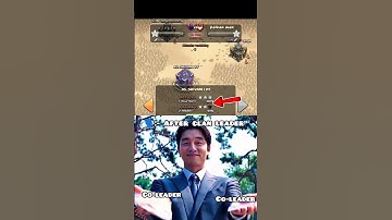 Clan Leader Said “WOW” 😮 | Clash of Clans #coc#clashofclans#shorts