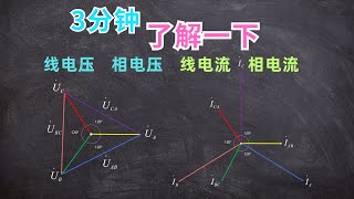 3分钟-了解一下-线电压|相电压|线电流|相电流