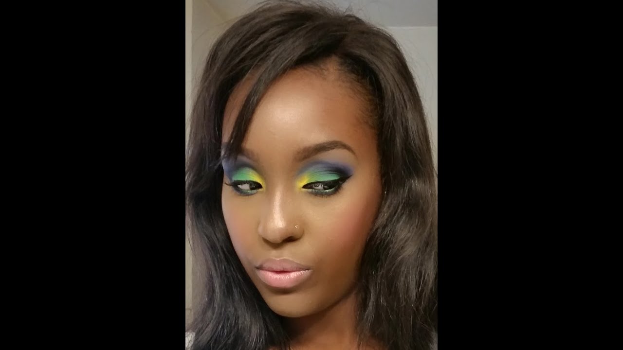 Bright summer makeup tutorial