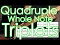 Quadruple Whole Note Triplets (The Ever-Expanding Triplet) !!! [ AN's Bass Lessons #7 ]