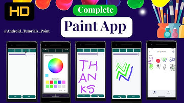 Complete Paint App Development in Android Studio ​