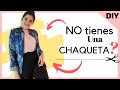 Como hacer una CHAQUETA con unos PANTALONES DIY😁  |BeruzkaDms 💜