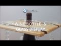 Wine Bottle & Glass Display // How-To (Ep. 23) Wine Bottle & Glass Display // How-To (Ep. 23)