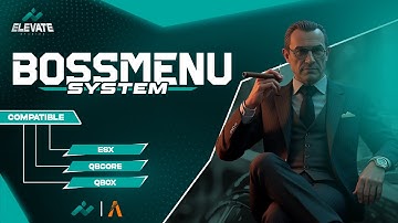 FiveM Script Boss Menu / Multi Job System [ QBCore / ESX ] [2025]