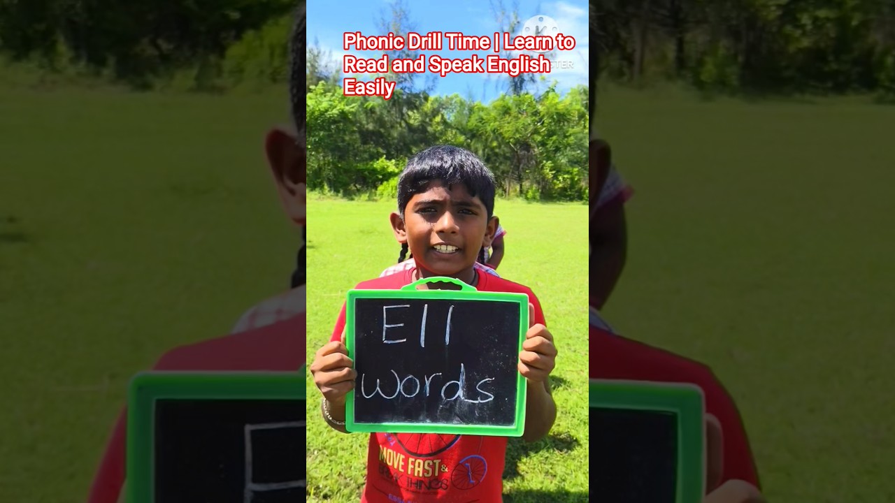 Phonic Drill Time | Learn to Read and Speak English Easily