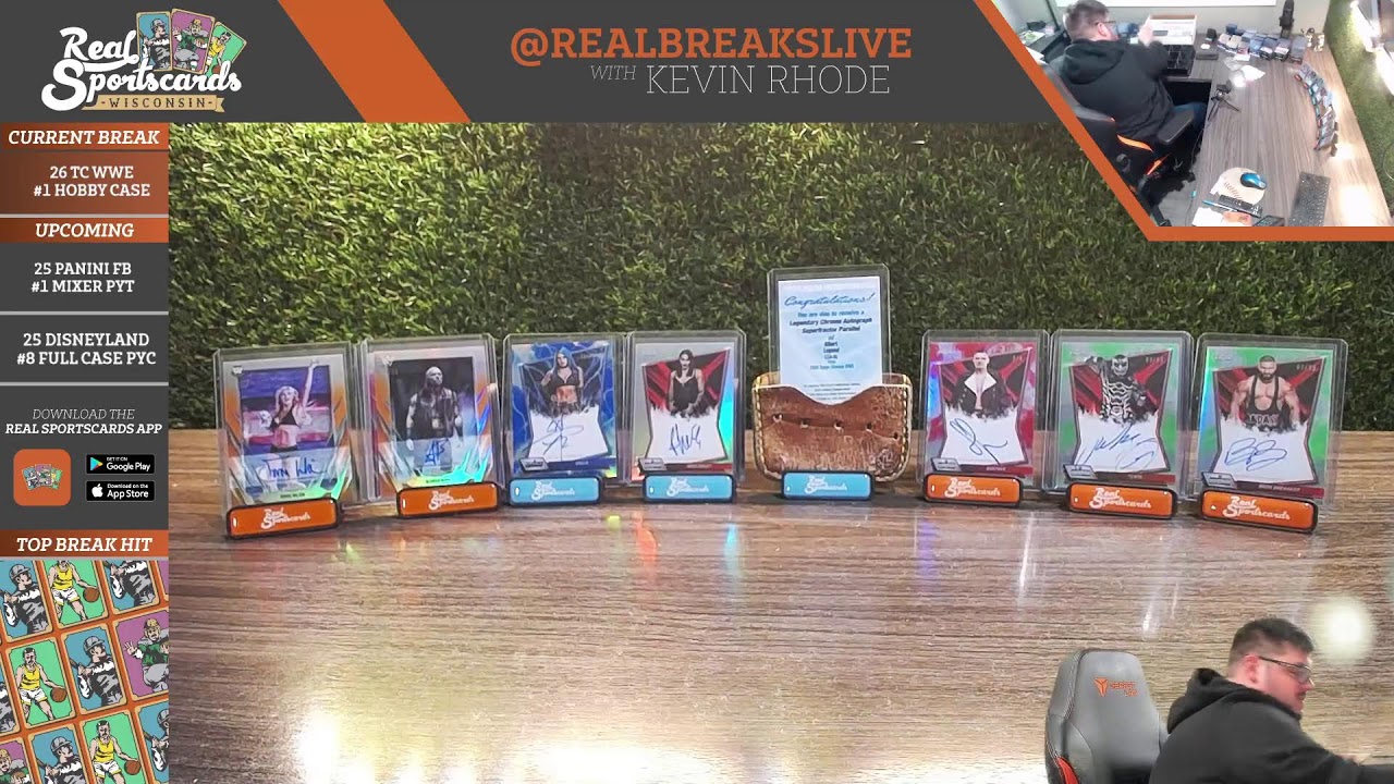 NEW RELEASE! - 2026 Topps Chrome WWE #1 Hobby Full Case Pick Your Wrestler (4/10/26)