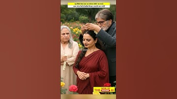 Amitabh Love, ❤️ Rekha 😍 with Jaya#amitabhbachchan #shortsfeed #aifunnyshort #aiviralshorts #ai