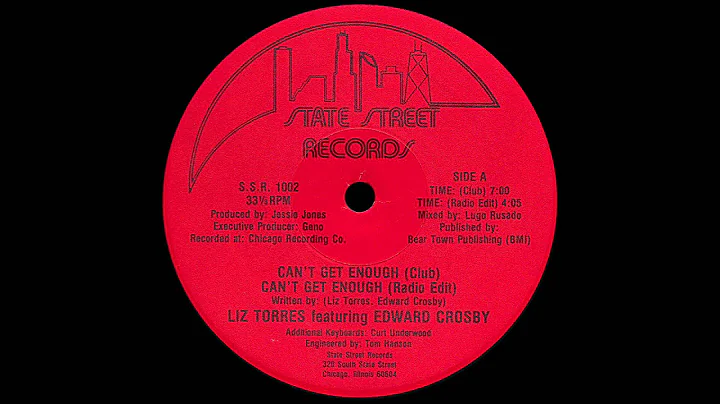 Liz Torres - Can't Get Enough [1987]