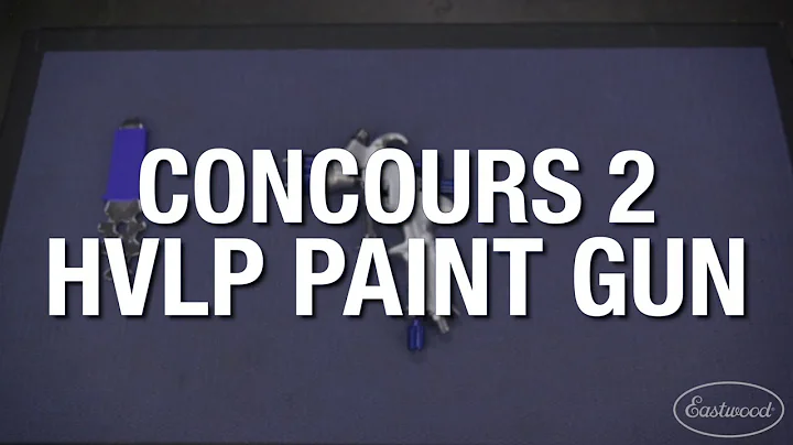 How-To Disassemble the CONCOURS 2 HVLP Paint Gun for Cleaning or Service - Eastwood