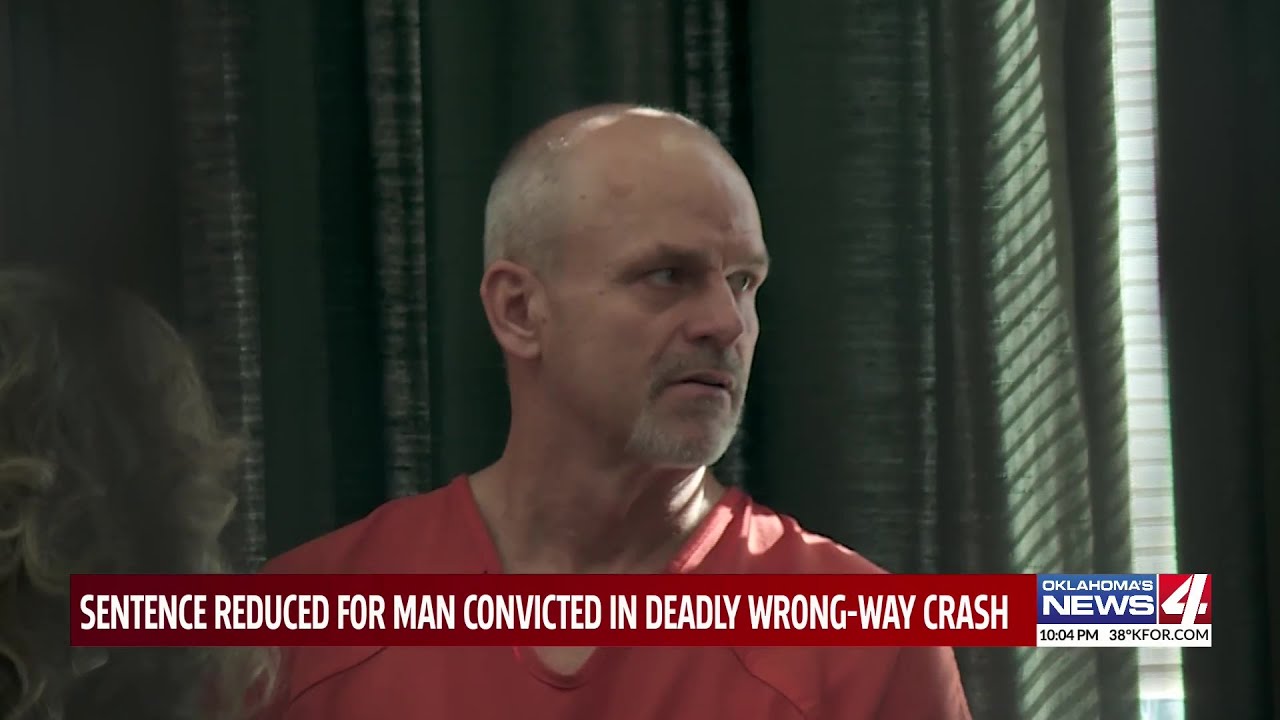 Sentence reduced from life in prison to 25 years for Oklahoma man who caused crash that killed 6-yea