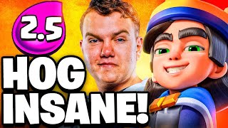 NEW* HOG FAST CYCLE DECK IN CLASH ROYALE!