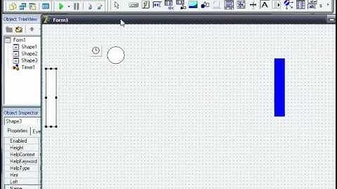 Delphi (практический курс) - Создаём игру PingPong часть 3