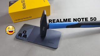 Realme Note 50 Screen Scratch & Front Glass Durability Test 🛠️🔨