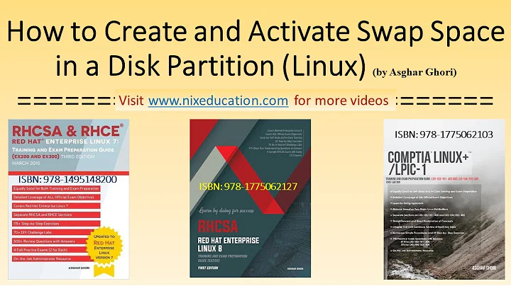 How to Create and Activate Swap Space in a Disk Partition