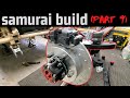 Samurai Build (Part 9) Front Brakes, Steering and Leaf Springs