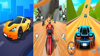 Race Master 3D VS Bike Race VS Car Race - All Levels Gameplay Android iOS Ep 1 screenshot 4