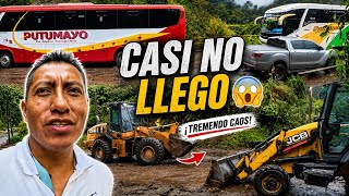 Puente Agoyán terrible Derrumbe me Tocó Dormir en el Bus y Nadie Podía Pasar 🚧