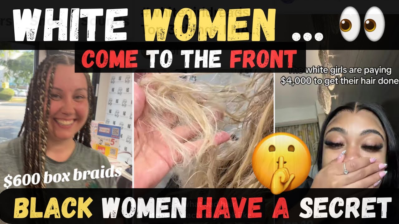 $4,000 for BAD HAIR 😳Are White Women Being OVERCHARGED for Salon Services 🤔Could BLACK Salons be the