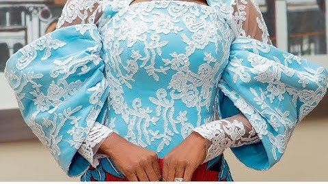 HOW TO CUT AND SEW EXAGGERATED  DRAPED SLEEVES