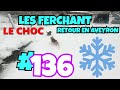 #136 CHOC THERMIQUE#NEIGE AVEYRON#NOMADE#CAMPING CAR