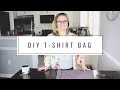 DIY T-SHIRT BAG | Make Your Own Reusable Shopping Bag!