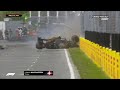 Grand prix du canada  gros crash de magnussen lors des qualifications