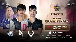 [English] MSC Playoff Day 3 | MLBB Southeast Asia Cup 2021