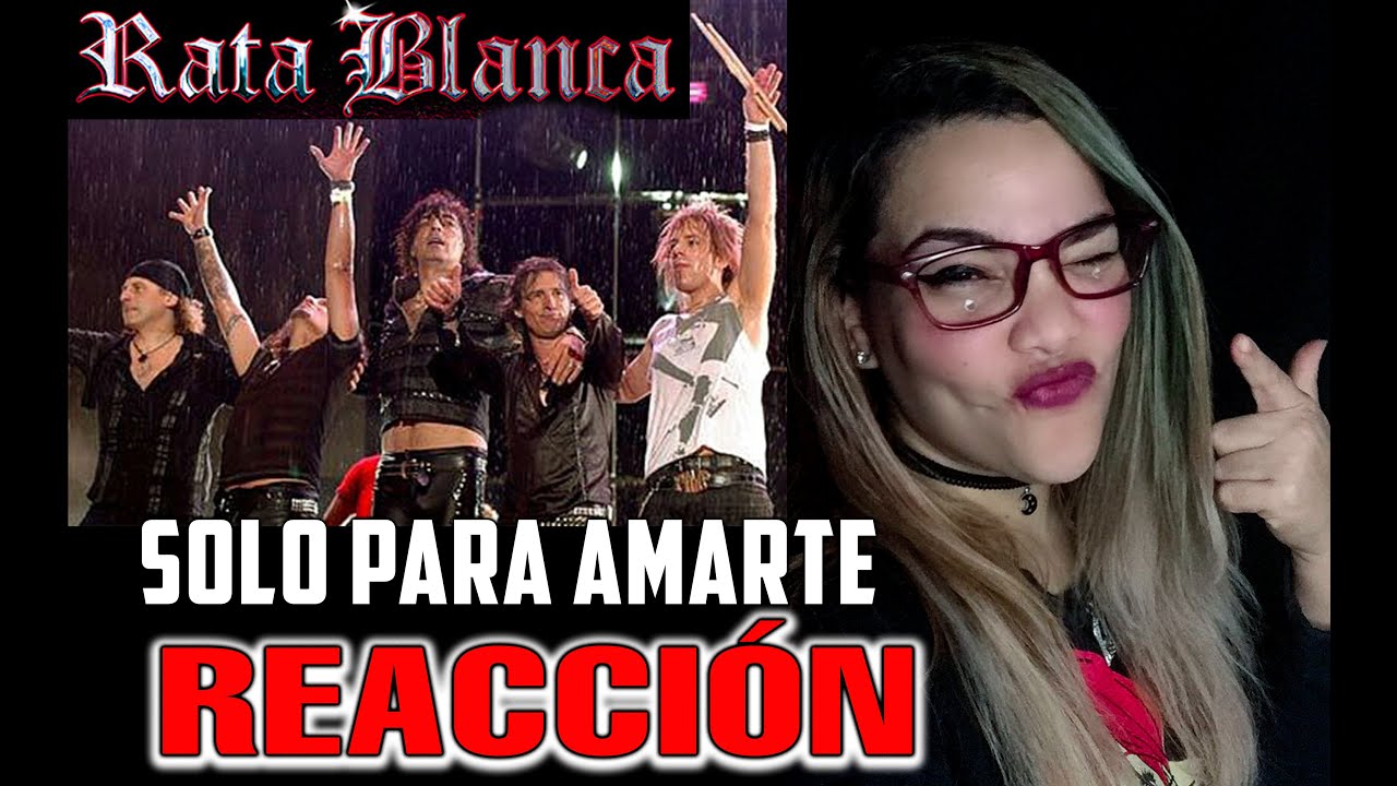 Reacción | Rata Blanca - Solo para amarte | Bel