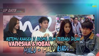 Download Lagu Iqbal Ramadhan \u0026 Vanesha Prescilla, Malu Malu Rindu Bertemu Di promo Film Dilan Terbaru MP3