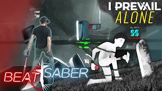 Alone (By I Prevail) | Full Combo First Attempt 94.38% Full Combo | Beat Saber MR