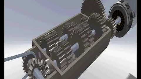 Formula SAE Drive Train Animation