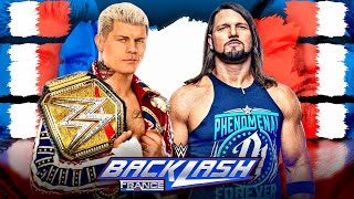 The Greatest Wrestling Match Ever | WWE Backlash 2024