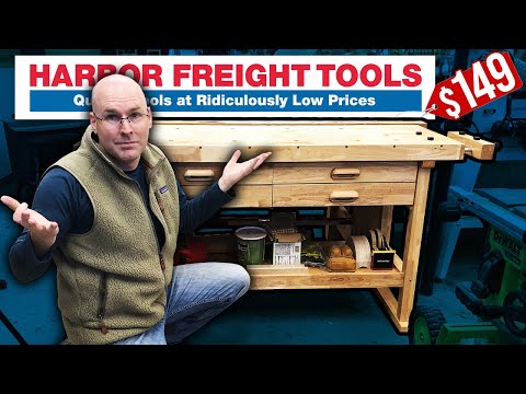 harbor freight woodworking workbench review