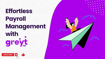 Effortless PAYROLL MANAGEMENT with greytHR