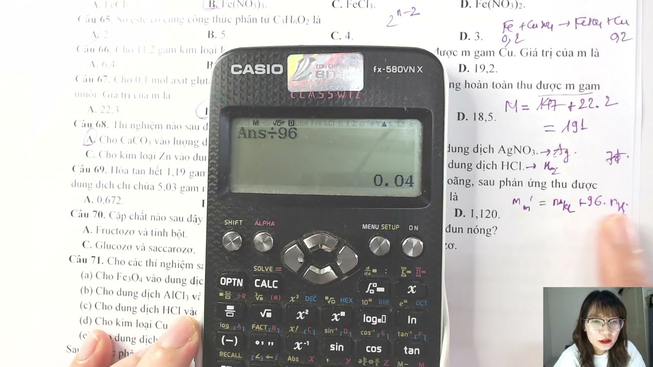 GIẢI CHI TIẾT ĐỀ THI TN THPT QG MÔN HÓA 2022