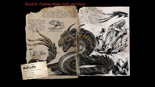 [ARK: Survival Ascended] EASY Basilisk Taming Trap (with the new Template Hammer tool)