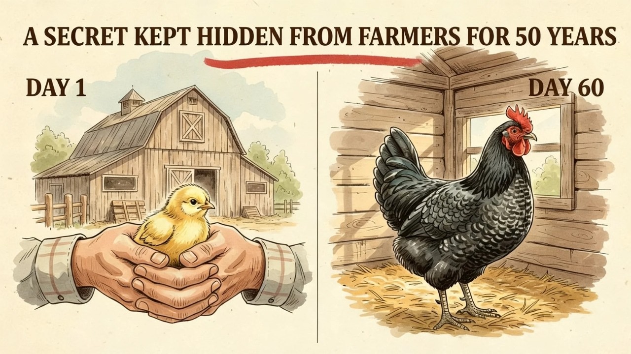 The secret that destroys the myth about slow chickens and makes profit in 60 days