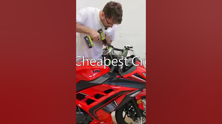 Edwin Olding   I Bought the Worlds Cheapest Crotch Rocket at Walmart!