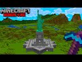 Jai contruit la statue de la libert sur minecraft hardcore 