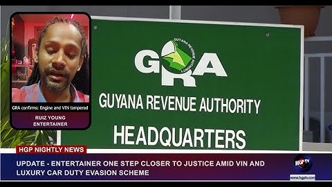 UPDATE - ENTERTAINER ONE STEP CLOSER TO JUSTICE AMID VIN AND LUXURY CAR DUTY EVASION SCHEME