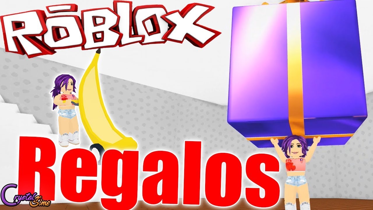 Abro Un Regalo Gigante Y Muchos Mas Adopt Me Roblox Crystalsims Youtube - adopt me en español roblox español pantalla y regalos