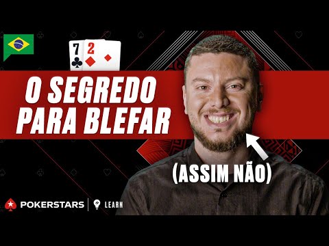 Cartilha de dicas de como blefar no Poker.Mas, não se anime, não