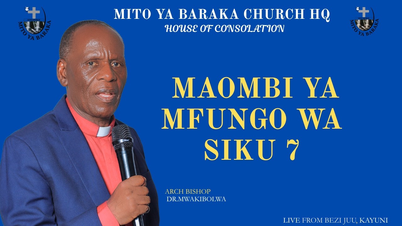 #Live - Maombi Ya Mfungo Wa  Siku 7, Siku Ya 5 | Ijumaa Tarehe 27/02/2026 | Mito Ya Baraka Church