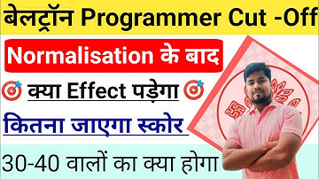 cut off after normalisation beltron programmer 2025 | beltron programmer cut off after normalisation
