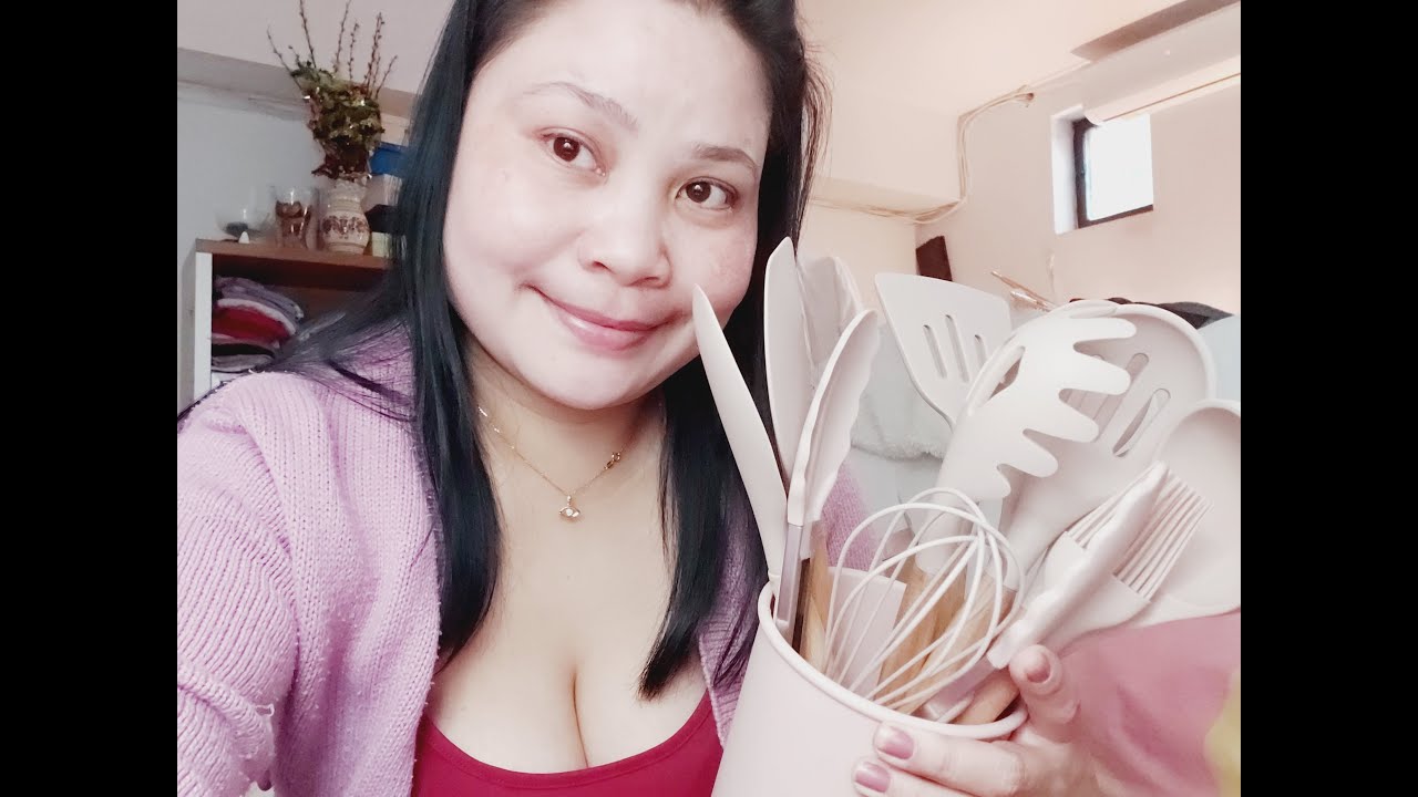 UNBOXING SILICONE||KITCHEN UTENSIL SET|ATCHAY NG ROMANIA - YouTube
