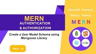 06# Create User Model Schema using Mongoose Library for Backend Auth App | React.js and Node.js