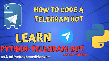 #14 InlineKeyboardMarkup | Learn Python-Telegram-Bot | How To Code A Telegram Bot | @TraxDinosaur