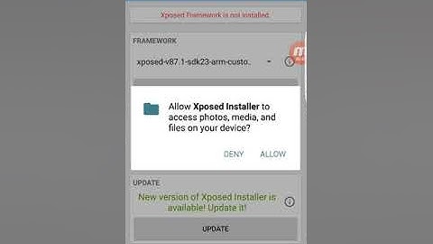 How to install Frame work for Xposed Installer Root